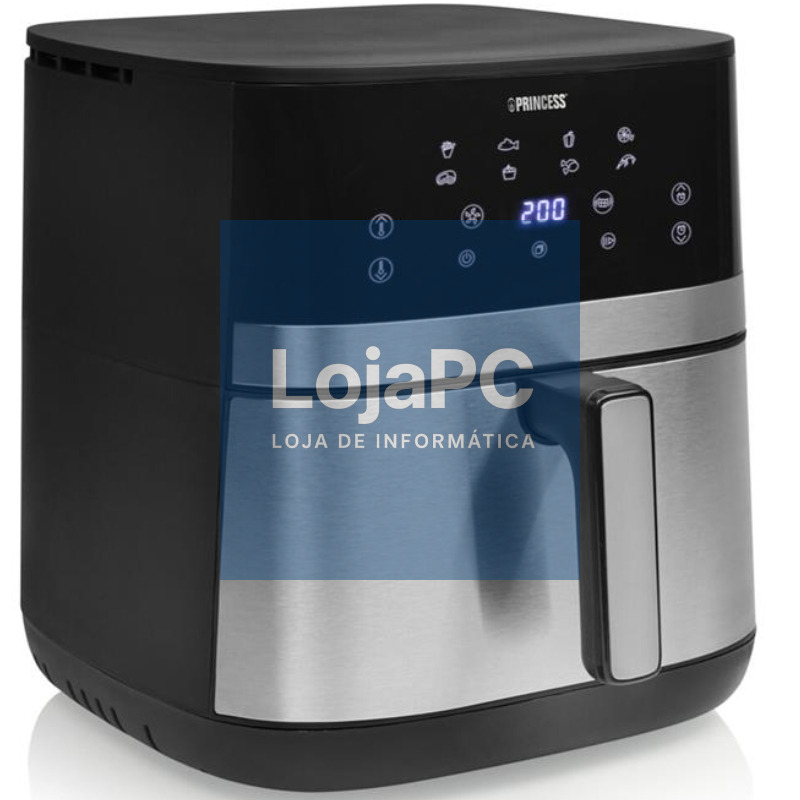 Freidora por Ar Airfryer / sem Aceite Princess DualHeat 182474/ Duplo Resistencia 2300W (1800W+500W)/ Capacidade 7L