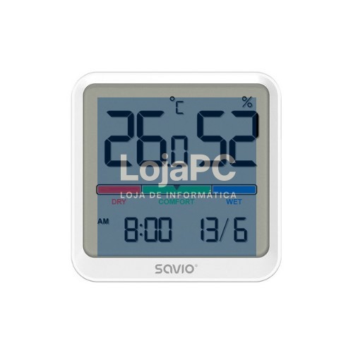 SAVIO CT-01/W TEMPERATURE AND HUMIDITY SENSOR