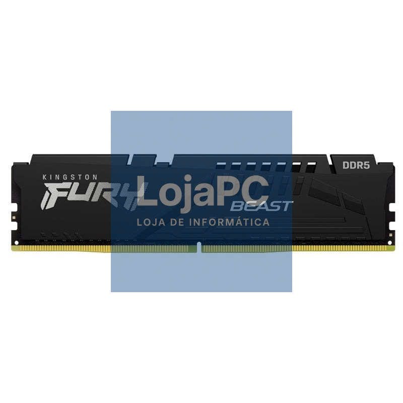 Memória RAM Kingston FURY Beast 32GB/ DDR5/ 6000MHz/ 1.1V/ CL36/ DIMM