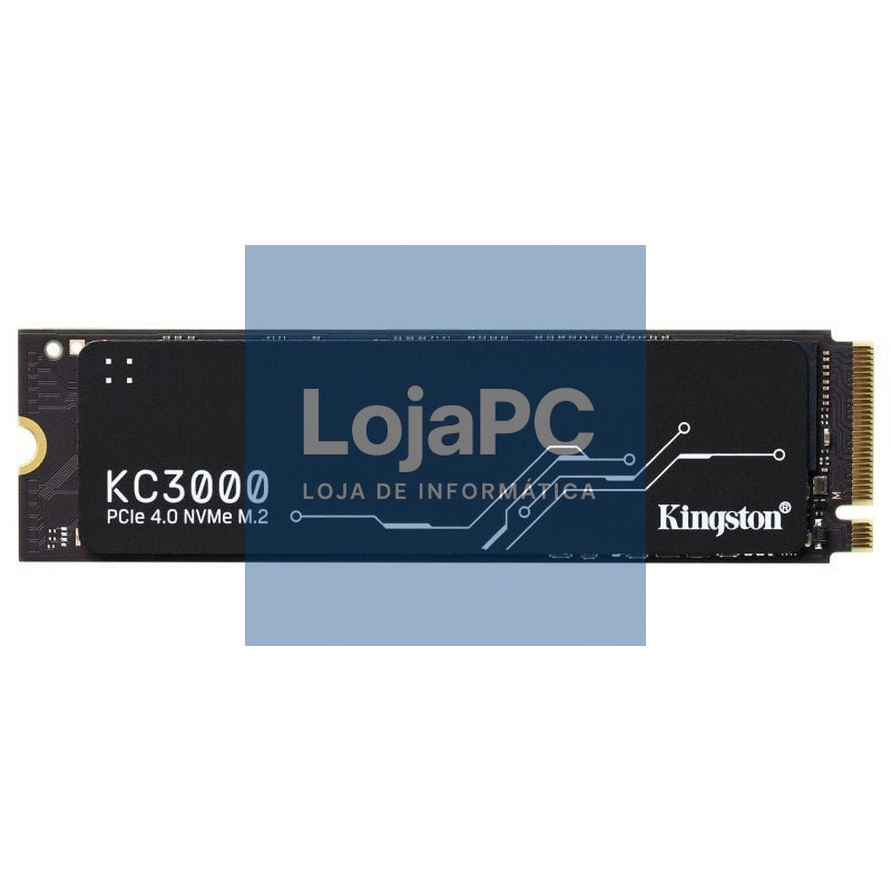 Disco SSD Kingston KC3000 4TB/ M.2 2280 PCIe Gen4/ com Difusor de Calor/ Full Capacity