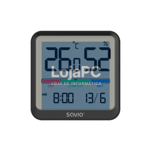 SAVIO CT-01/B TEMPERATURE AND HUMIDITY SENSOR
