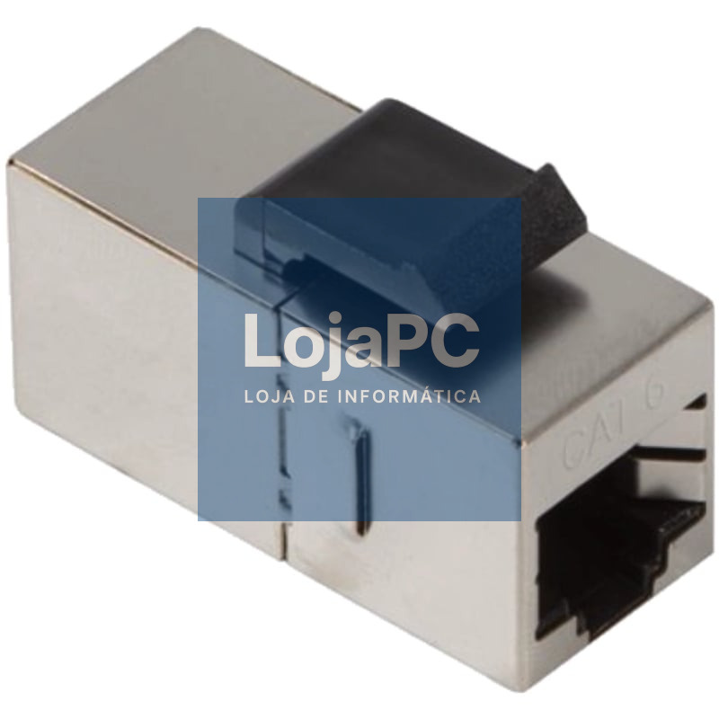 Conector RJ45 Phasak PHK 2210 Cat.6 FTP/ Prateado