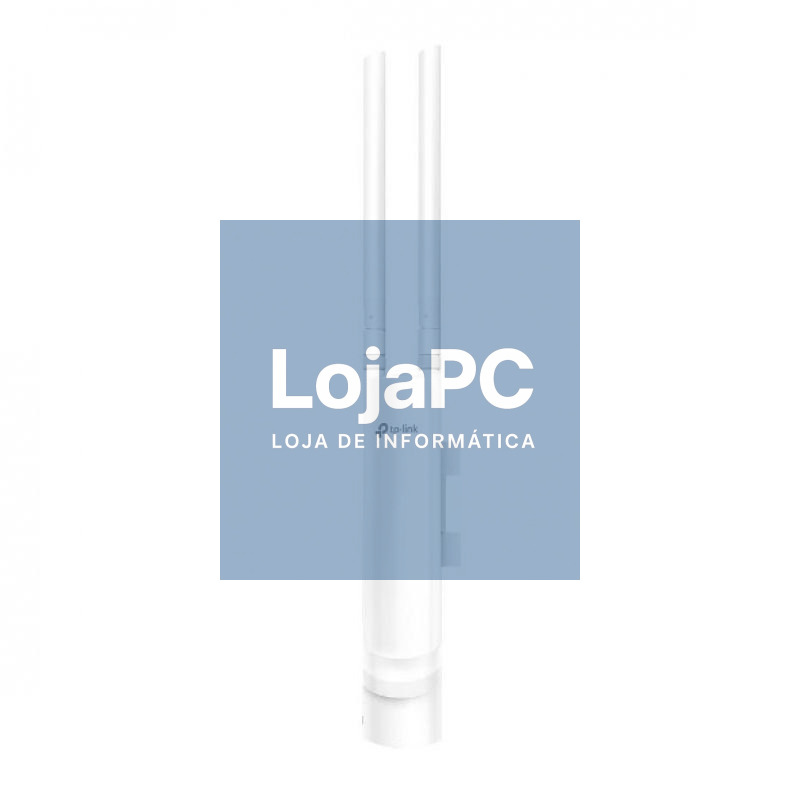 Ponto de acesso sem fios TP-Link Omada EAP110-Outdoor V2 PoE 300Mbps/ 2.4GHz/ Antenas de 5dBi/ WiFi 802.11n/b/g