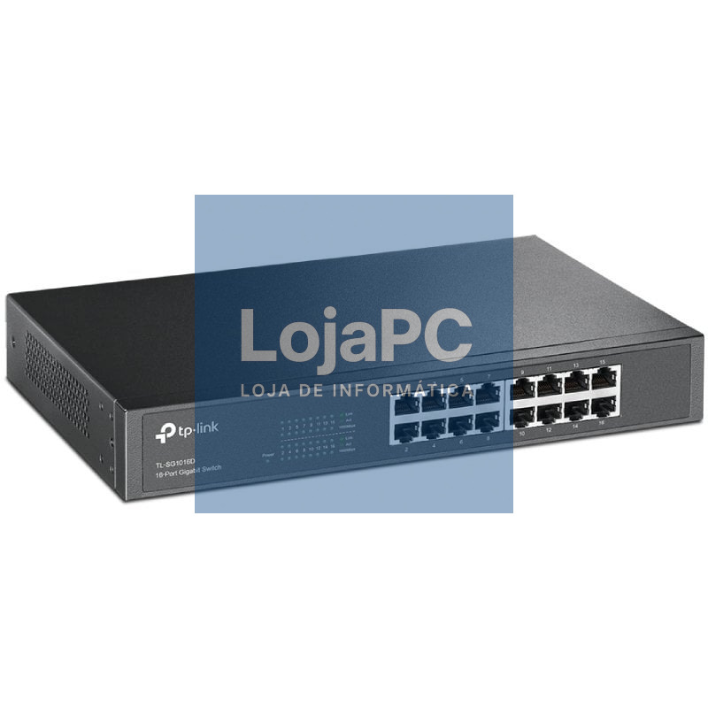 Switch TP-Link TL-SG1016D 16 Portas/ RJ-45 10/100/1000
