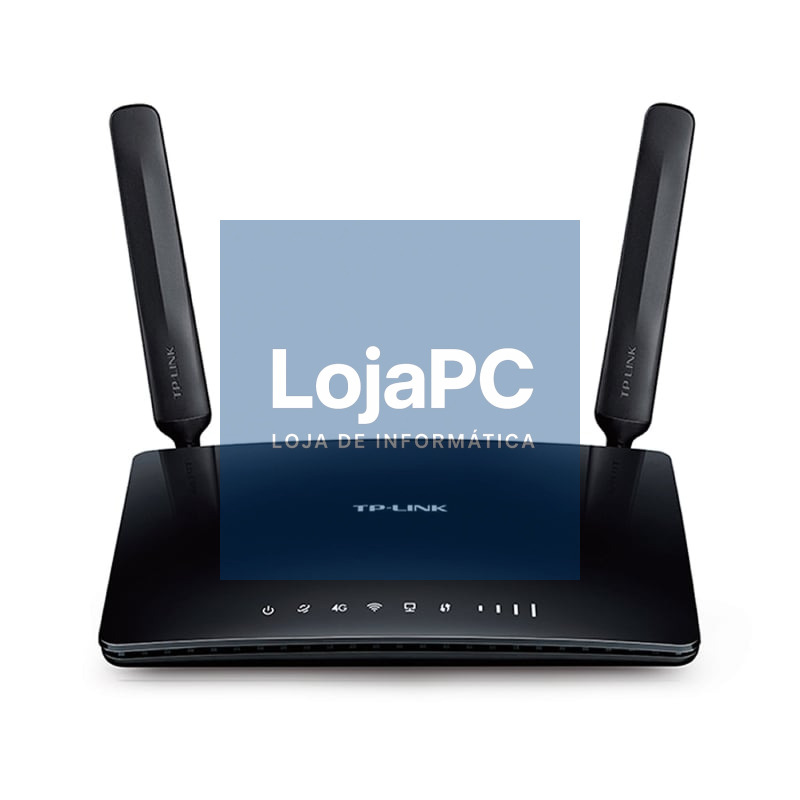 Router sem fios 4G TP-Link Archer MR200 750Mbps/ 2.4GHz 5GHz/ 2 Antenas/ WiFi 802.11ac/n/a - b/g/n