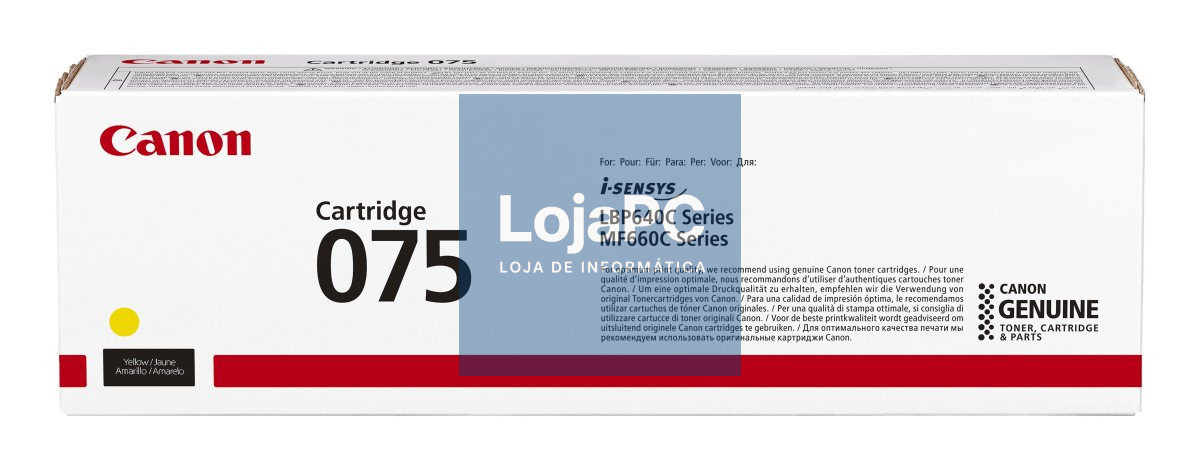 Canon Cartridge 075 Y