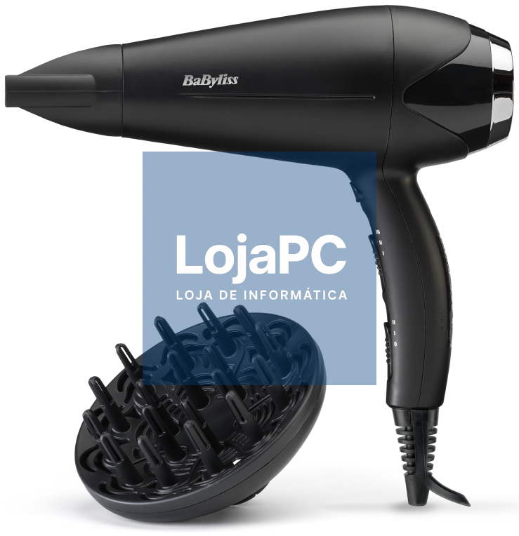 BaByliss D572DE secador 2200 W Preto