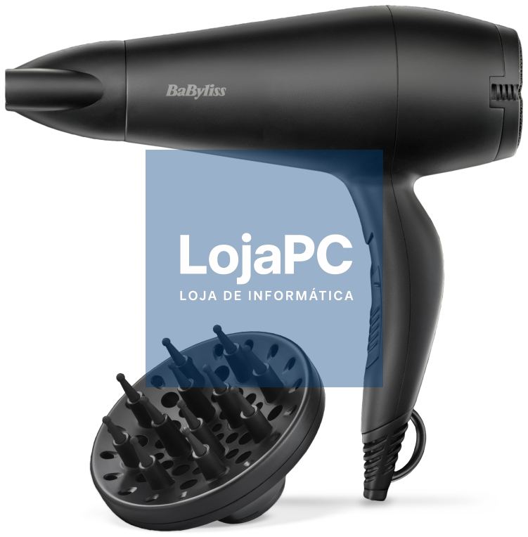 BaByliss D215DE secador 2000 W Preto
