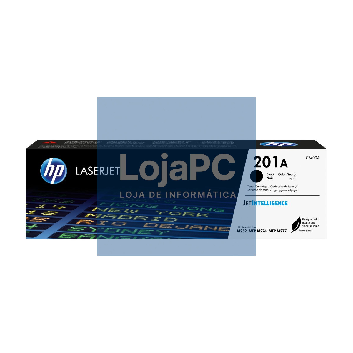 HP 201A original Toner cartridge CF400A black 1.420 pages standard capacity