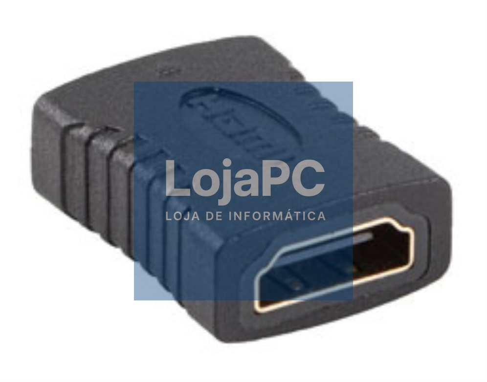 Lanberg AD-HDMI-01 cambiador de género para cabo HDMI 2.0 Preto