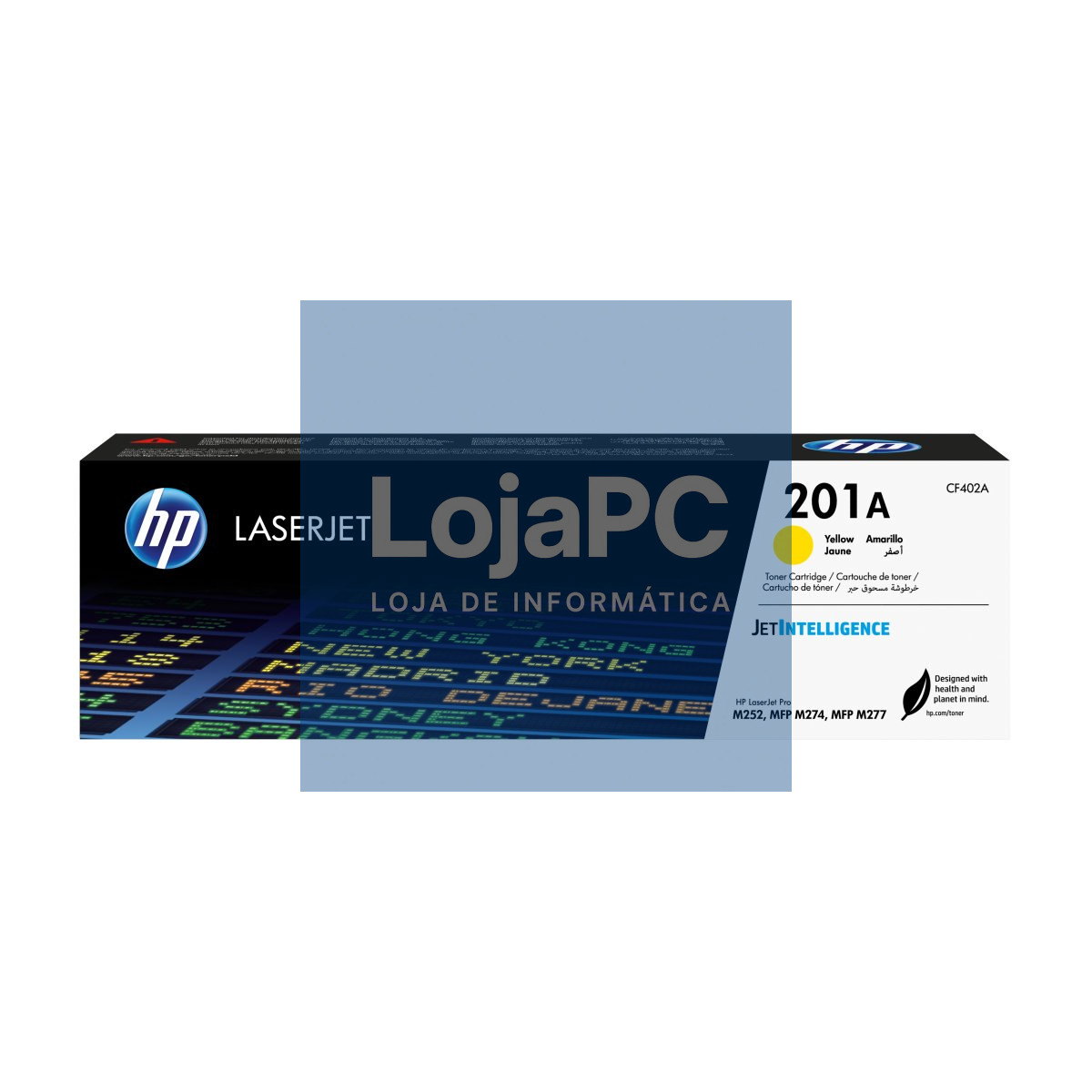 HP 201A original Toner cartridge CF402A yellow 1.330 pages standard capacity