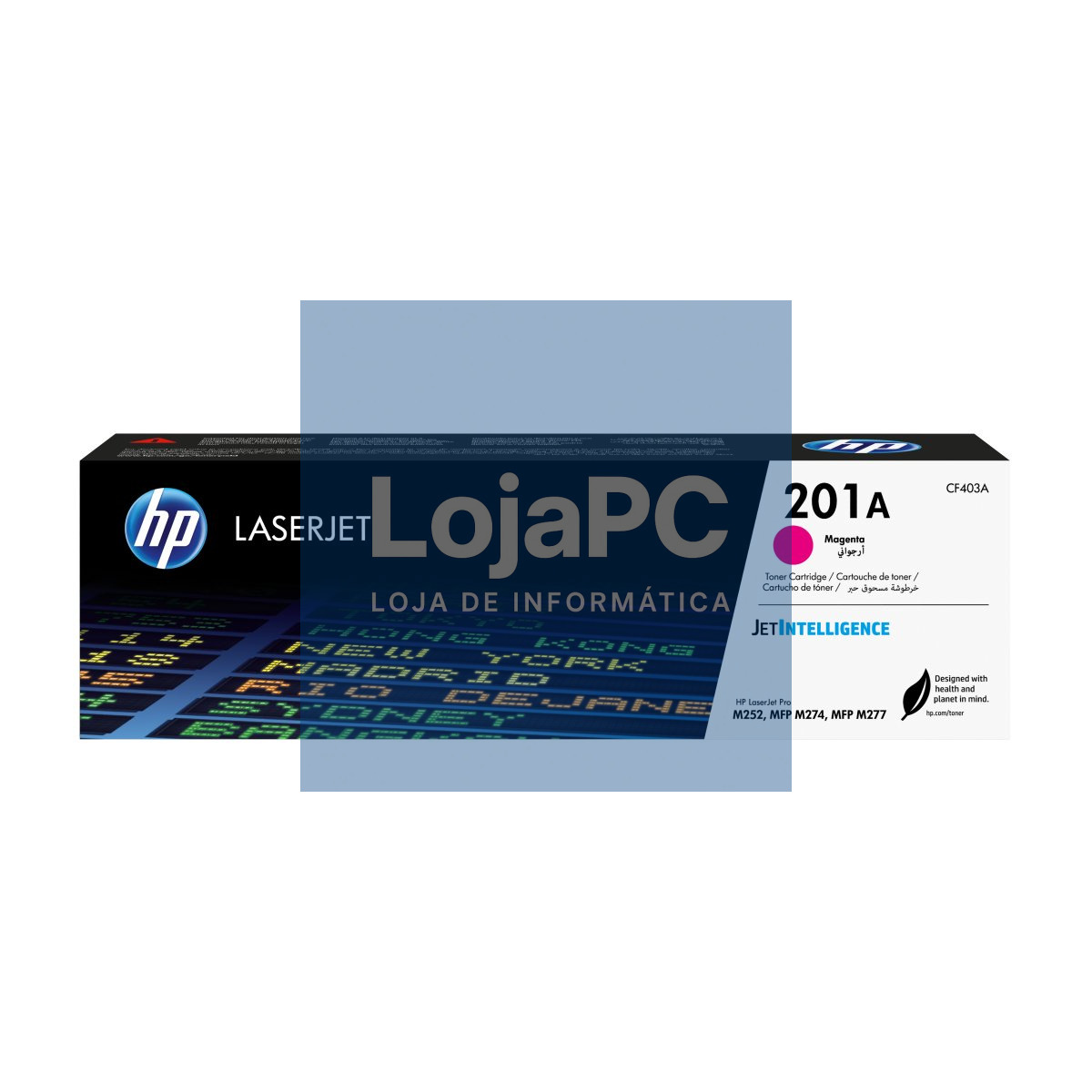 HP 201A original Toner cartridge CF403A magenta 1.330 pages standard capacity