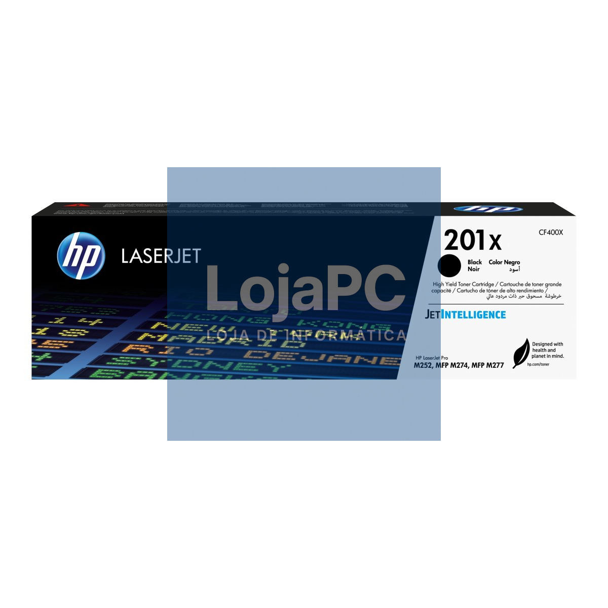 HP 201X original Toner cartridge CF400X black 2.800 pages high capacity