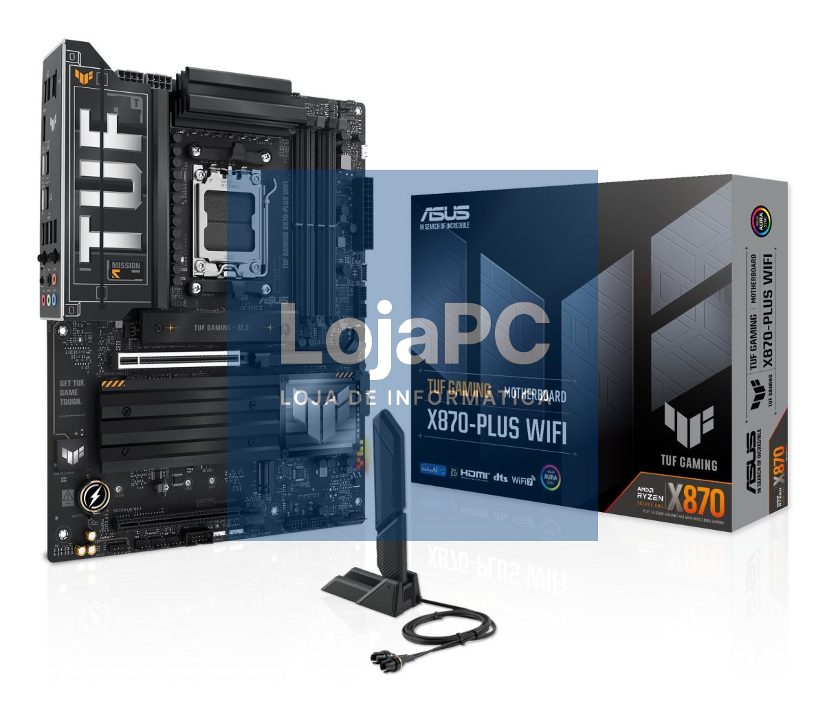 Asus TUF GAMING X870-PLUS WIFI, AM5, X870, USB4, WIFI7, AURA