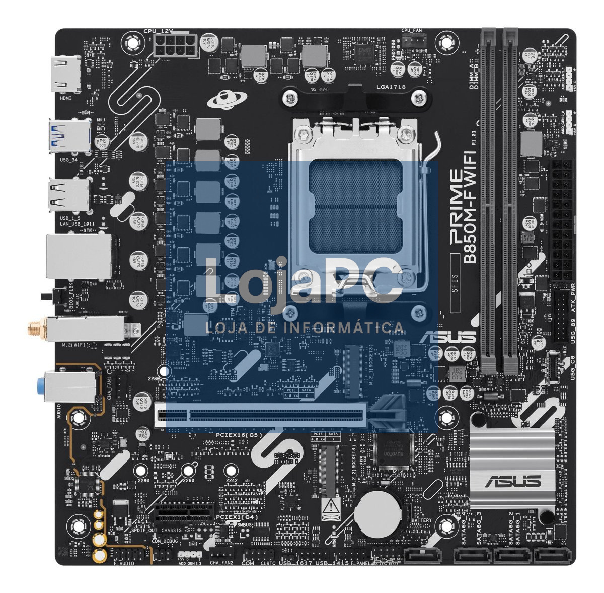 ASUS PRIME B850M-F WIFI/AM5,B850,USB5G,WIFI,AURA,MB