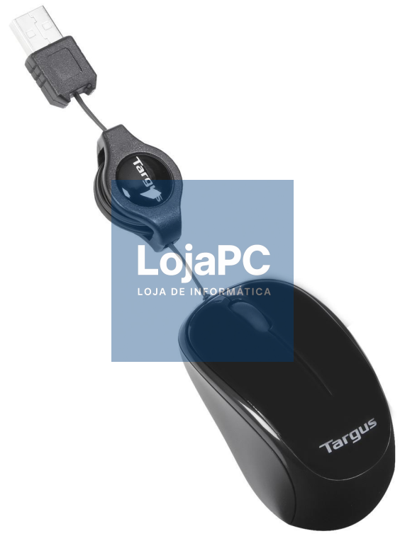 Targus AMU75EU rato Viajes Ambidextro USB tipo A 1000 DPI
