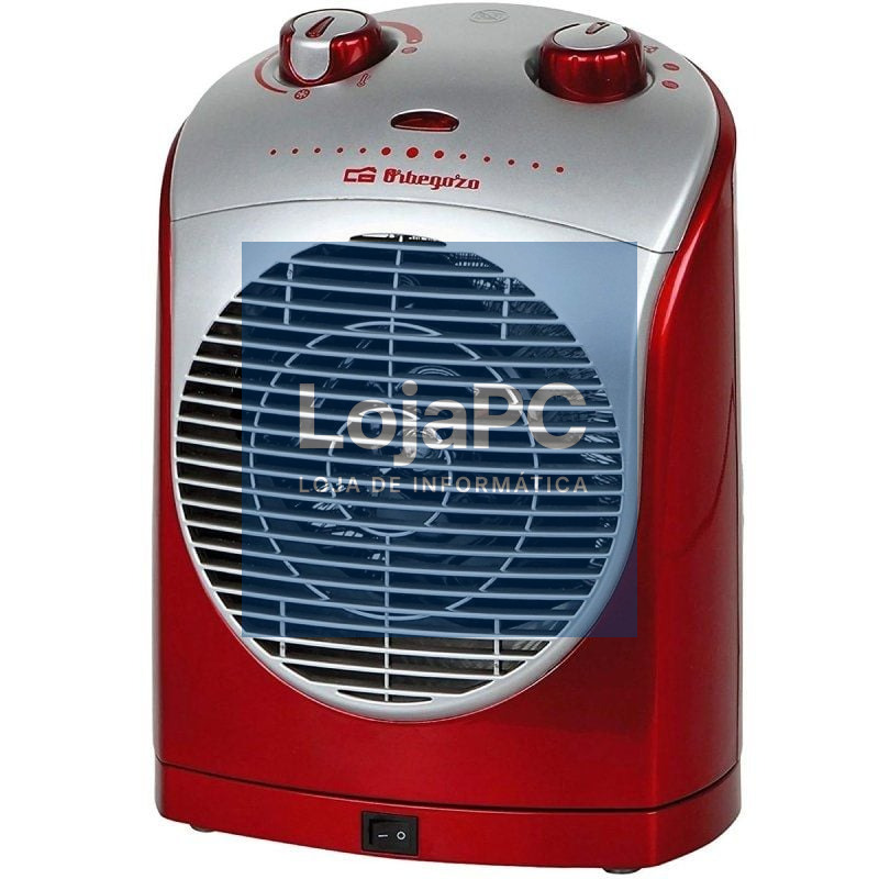 Calefactor ORBEGOZO FH 5025/ 2 niveles de potencia/ 2200W