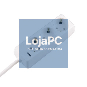 HAMA Distribution Panel 3 sockets white 1.4 m 20 pcs.