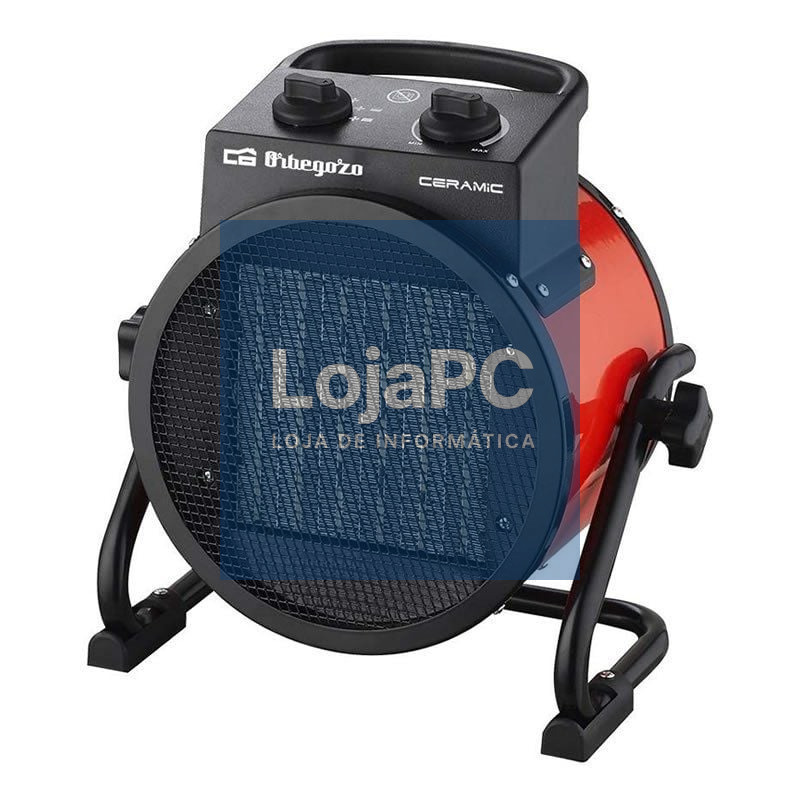 Calefactor Orbegozo FHR 3050 A/ 3000W/ Temperatura Regulável