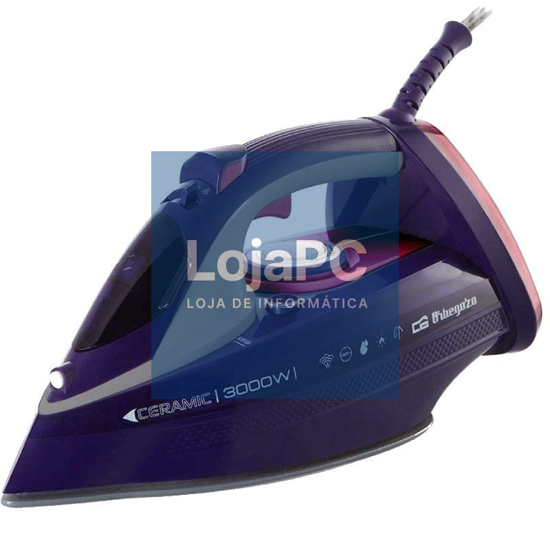 Plancha Orbegozo SV 3000 A/ 3000W/ Depósito 450ml