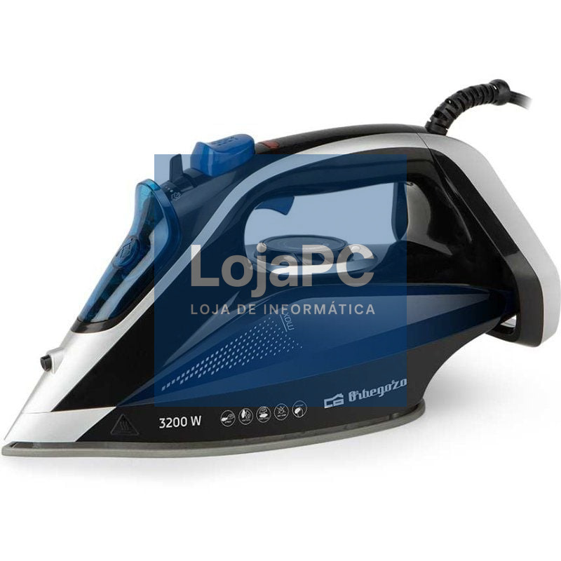 Plancha Orbegozo SV 3200/ 3200W/ Depósito 380ml