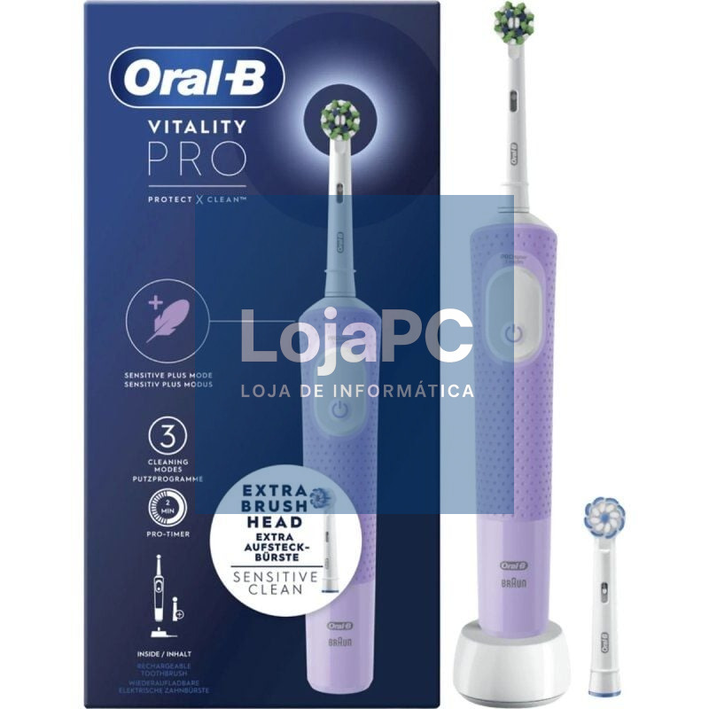 Escova Dental Braun Oral-B Vitality Pro/ Purpura