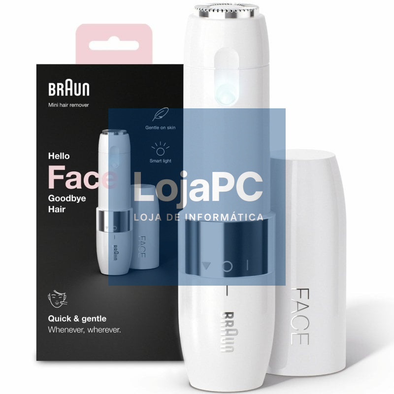 Depiladora Facial Braun Mini Depiladora Facial FS1000/ com Bateria
