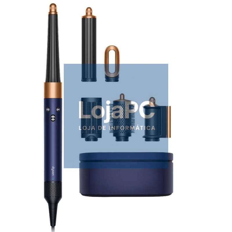 Moldeador multifunções y secador Dyson Airwrap i.d. Liso+Ondulado Azul de Prusia/Cobre