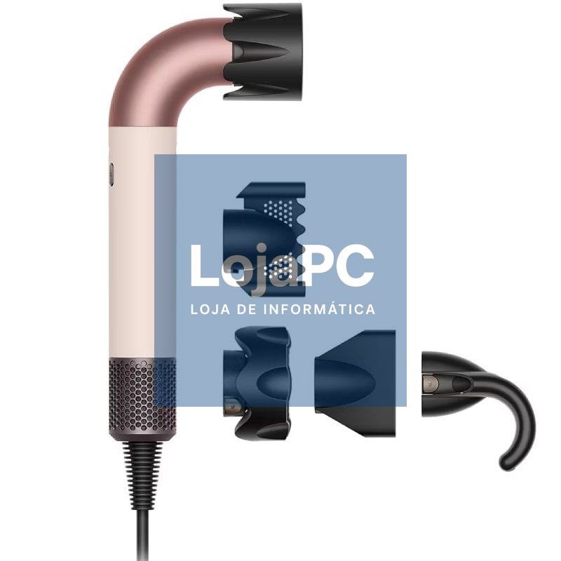 Secador Dyson Supersonic r Rizado+Muy rizado Ceramic pink/Rose gold