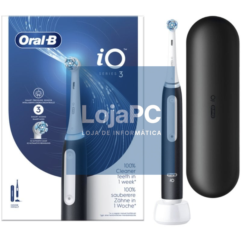 Escova Dental Oral-B iO 3/ Preto