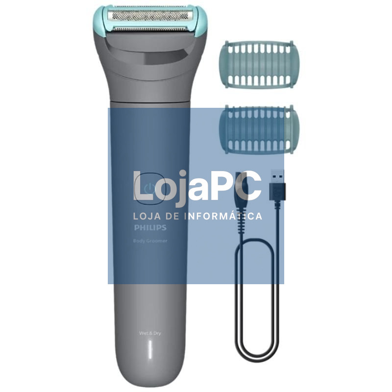 Cortabarbas Philips Beardtrimmer series 3000 BG3480/15/ com Bateria/ 2 Acessórios