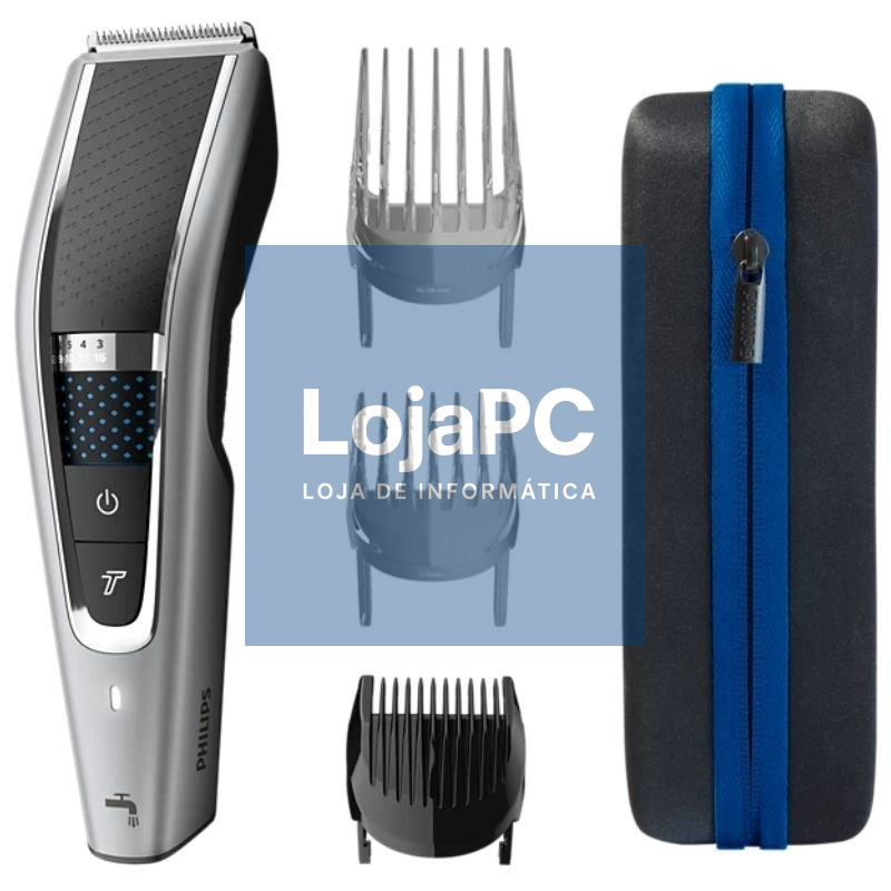 Cortapelos Philips Hairclipper Series 5000 HC5650/15/ com Bateria/ com fio/ 4 Acessórios