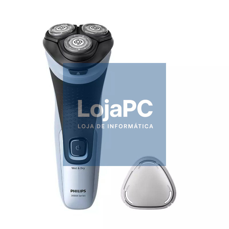 Afeitadora Philips Shaver Series 3000X X3003/00/ com Bateria/ 2 Acessórios