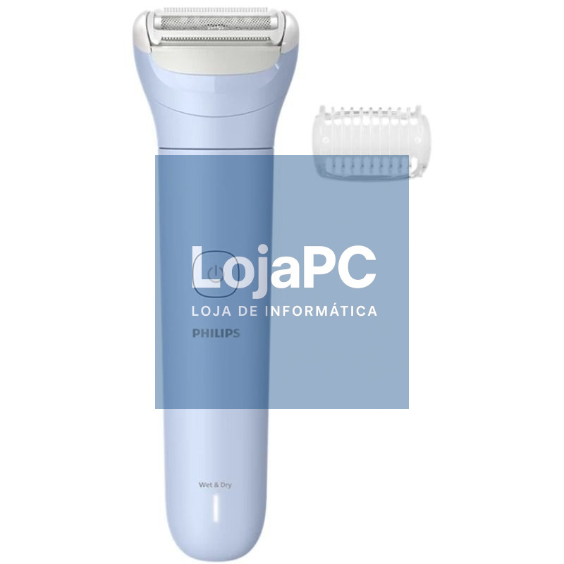 Cortapelos Philips Lady Shaver 6000 BRL127/00/ com Bateria/ 4 Acessórios