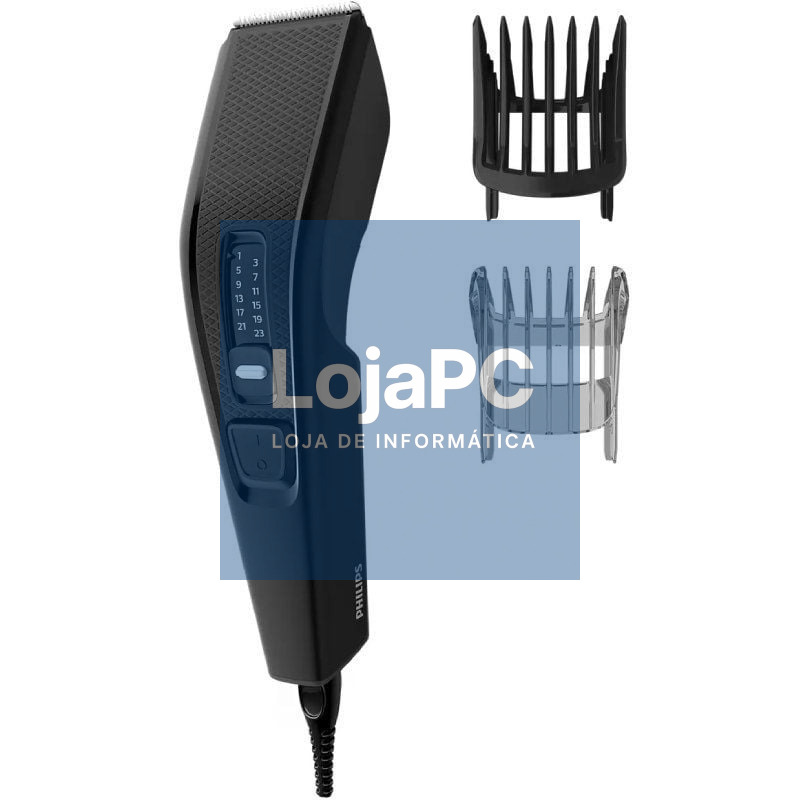 Cortapelos Philips Hairclipper Series 3000 HC3510/15/ com fio/ 2 Acessórios