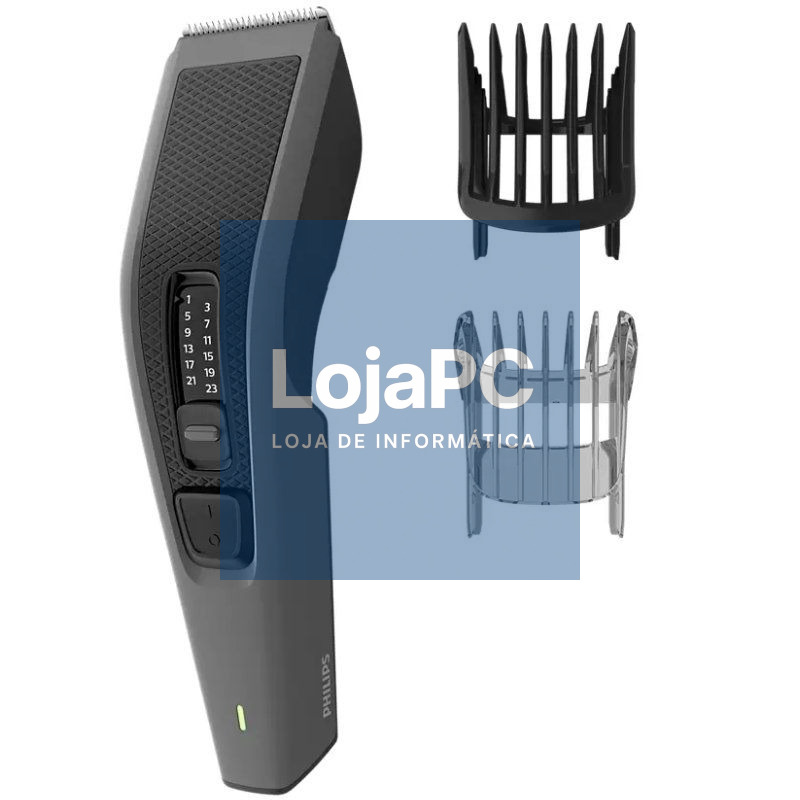 Cortapelos Philips Hairclipper Series 3000 HC3525/15/ com fio/ com Bateria/ 2 Acessórios