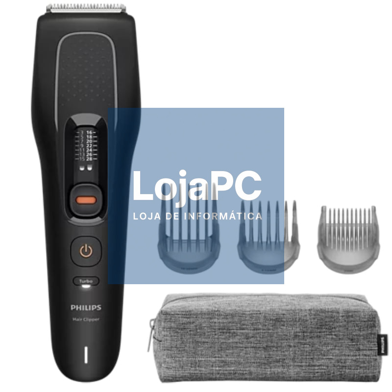 Cortapelos Philips Hairclipper Series 5000 HC5733/15/ com Bateria/ 5 Acessórios