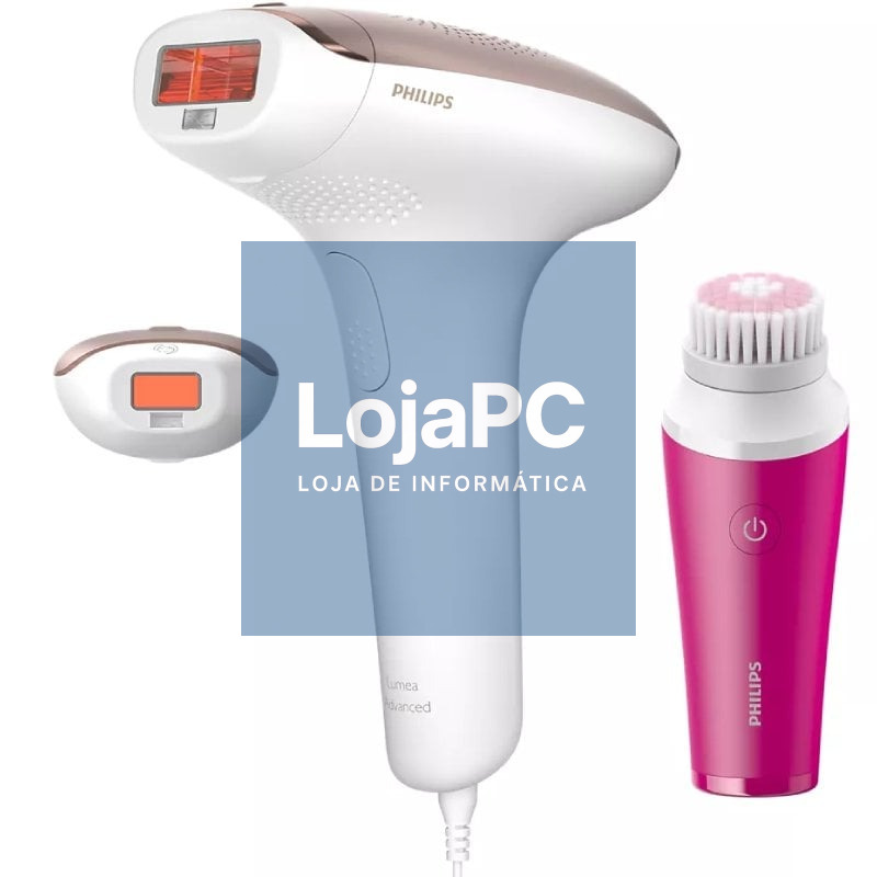 Depiladora de Luz pulsada Philips Lumea IPL Serie 7000/ com fio/ inclui 1 Acessórios