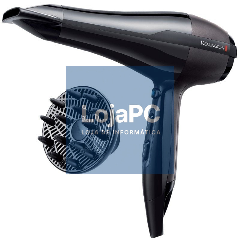 Secador Remington Pro-Air AC/ 2300W/ Iónico/ Preto