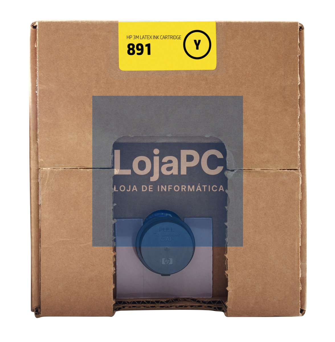 HP 3M 891 10L Yellow Latex Ink Cartridge