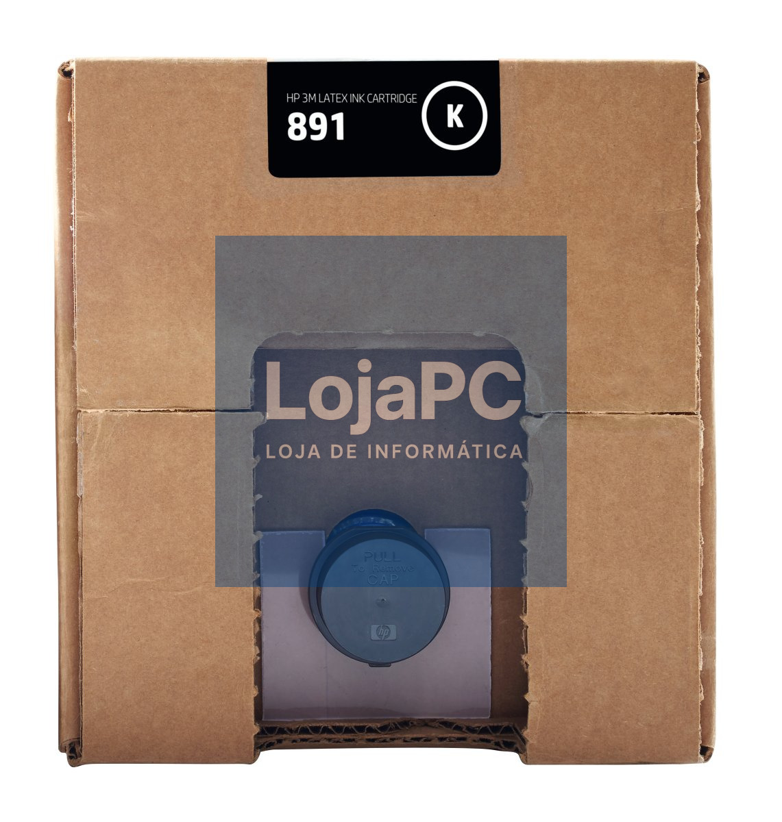 HP 3M 891 10L Black Latex Ink Cartridge