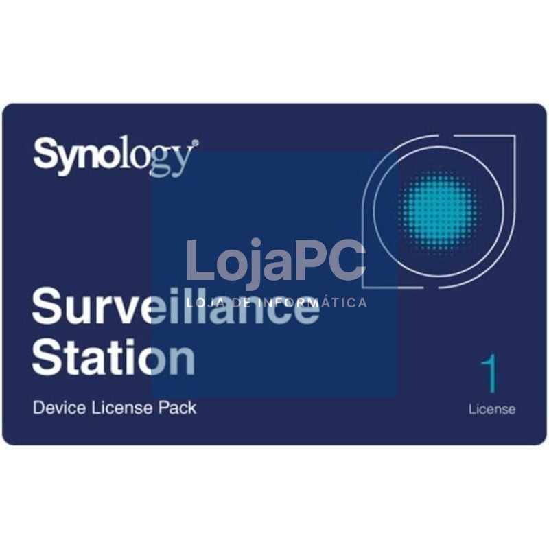 Licença Física Synology Surveillance Device License Pack/ 1 Dispositivo