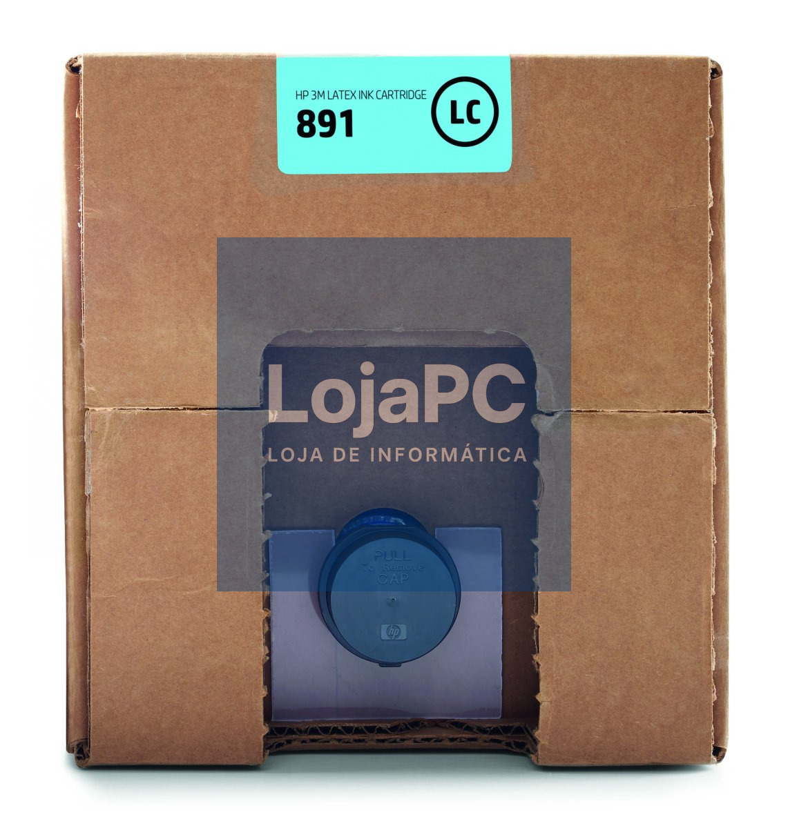 HP 3M 891 10L Lt Cyan Latex Ink Crtdg