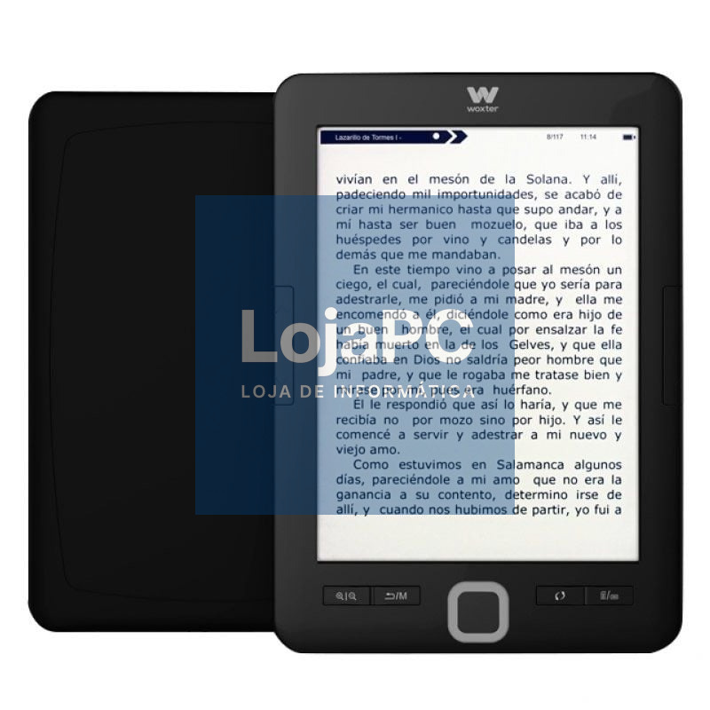 Libro electrónico Ebook Woxter Scriba 195/ 6'/ tinta electrónica/ Preto