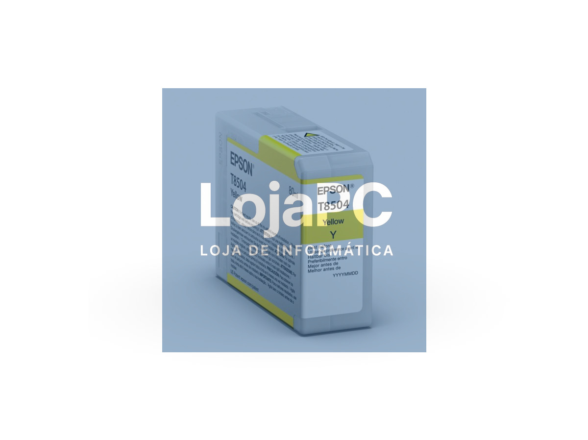 Tinteiro EPSON T8504 Amarelo - SureColor SC-P800