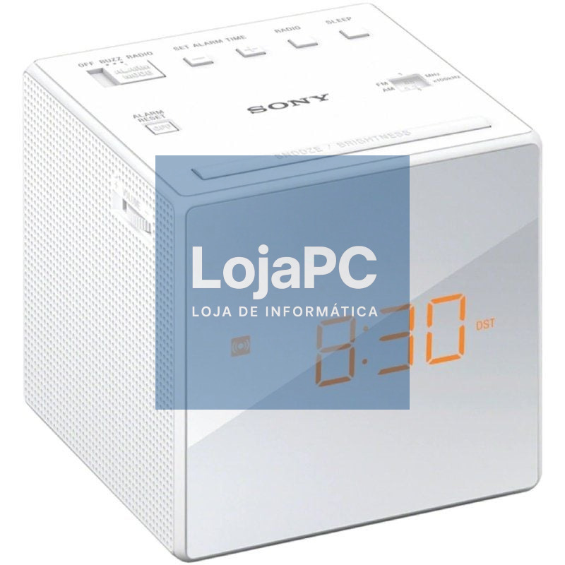 Despertador Sony ICF-C1W/ Radio FM
