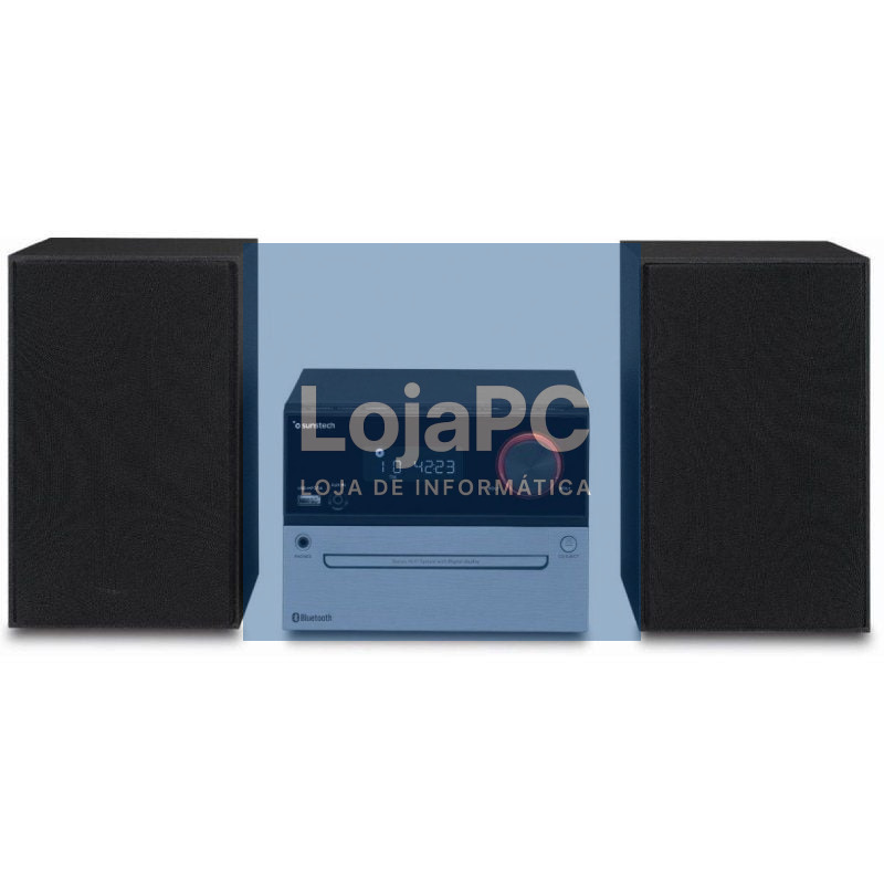 Microcadena com bluetooth Sunstech MIC200BTBK/ 30W