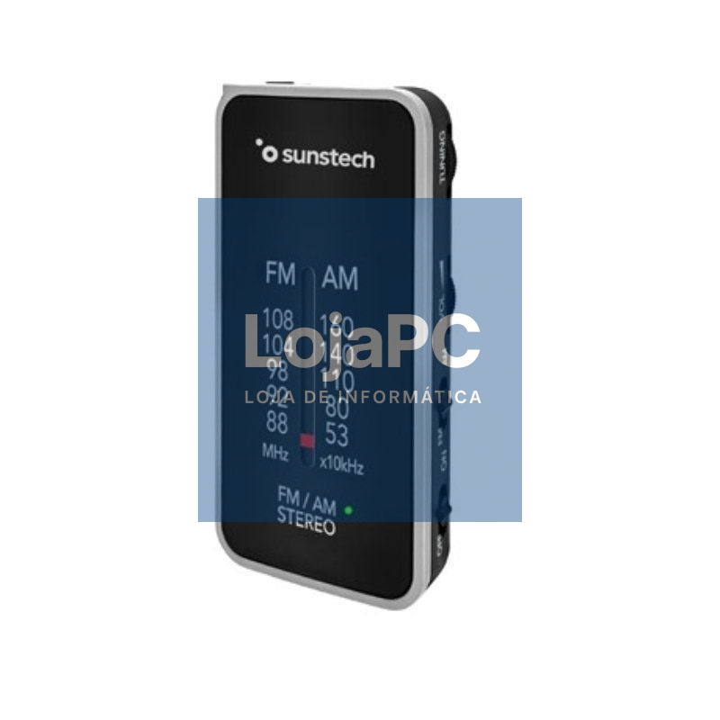 Radio Portátil Sunstech RPC6SL/ a Pilhas/ Prateado