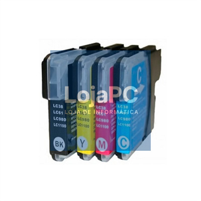 INKOEM Tinteiro Compatível Brother LC980XL/1100XLA