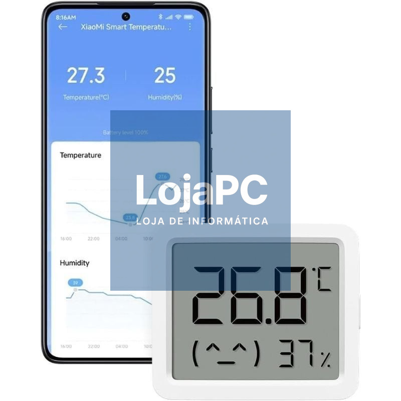 Monitor de Temperatura y Humedad Xiaomi Xiaomi Smart Temperature and Humidity Monitor 3 Mini